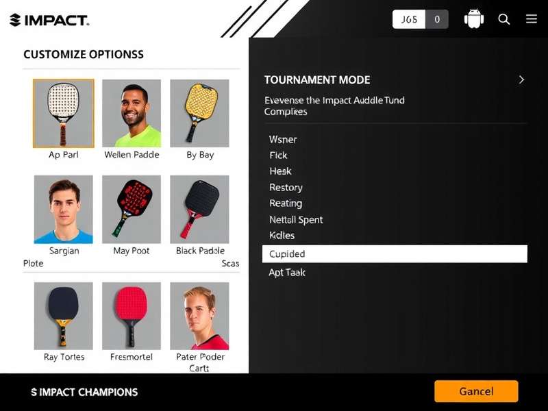 Impact Paddle Champion Game Screenshot